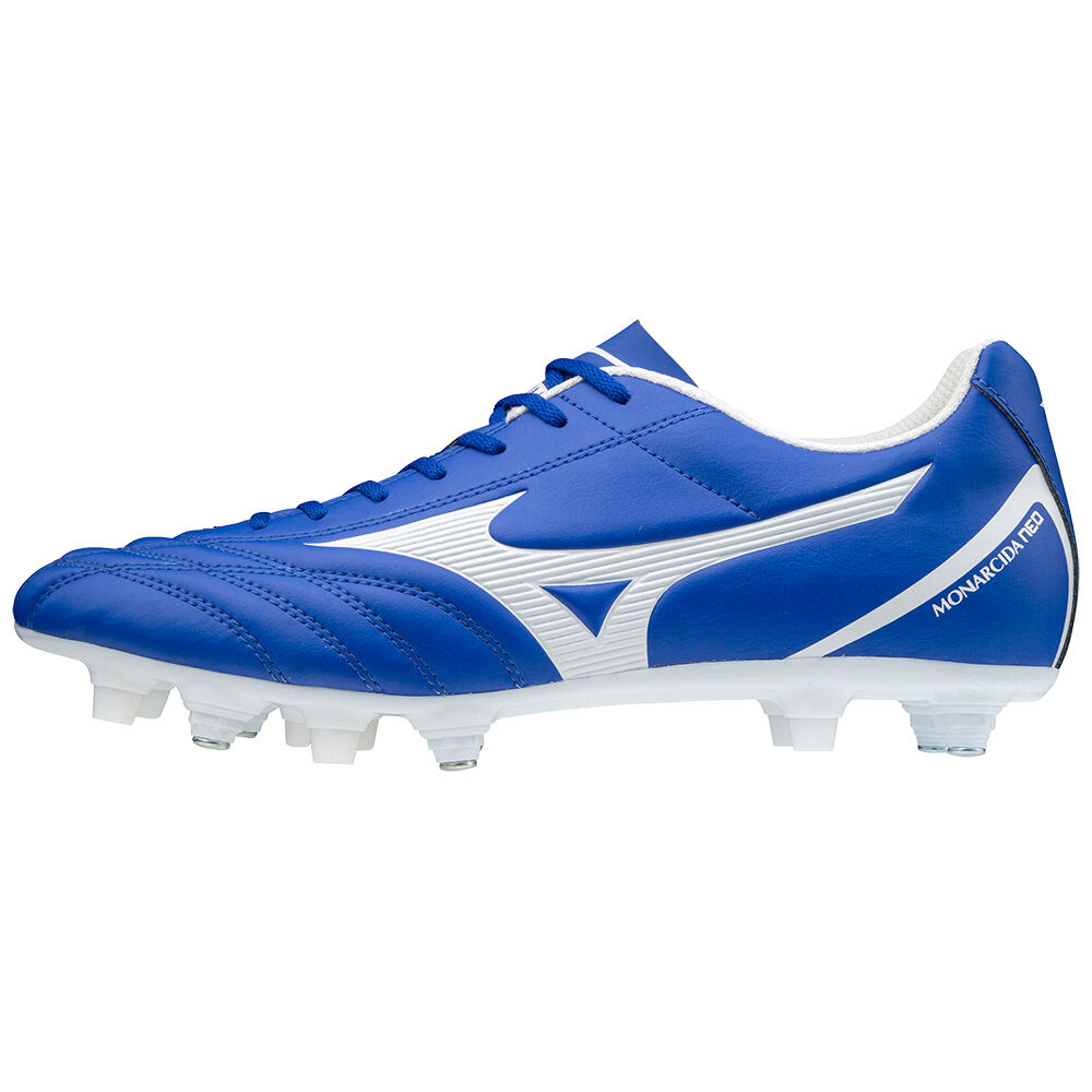 Mizuno Monarcida Neo Select Mix Férfi Focicipő Kék/Fehér DSW206318